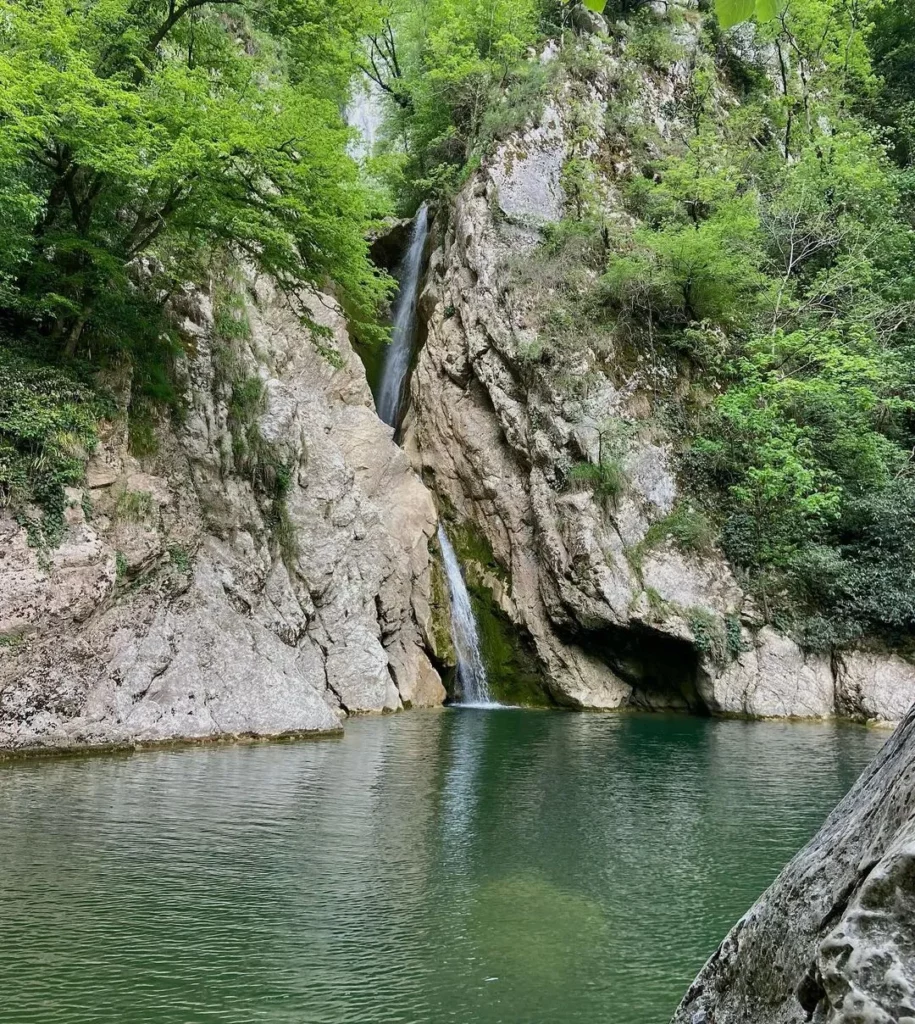 Агурские водопады в Сочи